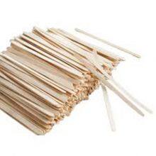 Biodegradable Birch Wood Tea Coffee Stir Stick Wooden Stirrers 190 mm thumbnail-2