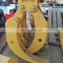 Good Quality 20ton Grab Bucket for Excavator for Grabbing Timber Log Wood Stone thumbnail-5