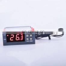 Two Relay Output LED Digital Temperature Controller Thermostat Incubator STC-1000 110V-220VAC,12/24DC 10A With Heater and Cooler