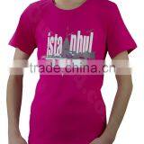 Istanbul Pink T-shirt, Printed T-shirt Design Coton t Shirt, Fashion T-shirt thumbnail-1