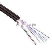 Self-Supporting Outdoor FTTH Cable 12 Core Fiber Optic Cable With G657A G652D Fiber