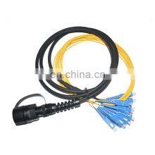 Fiber Optic 12core ODVA MPO-LC/SC Fan-out Waterproof MPO Cable