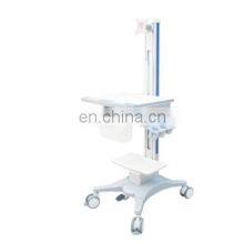 Plastic Aluminium Alloy Medical Equipment ENT Kit Endoscopy Cart Hospital Ultrasound Trolley thumbnail-2