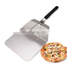 Modern 2021 Shovel New Long Handle Large Super Foldable Stainless Steel Detachable Metal Pizza Peel thumbnail-1