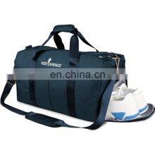 Wholesale New Style Fashionable Leatherette Duffel Portable Travel Gym Yoga Fitness Bag With Dry Wet Separation thumbnail-5