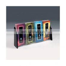 2 Pockets Plastic Acrylic Flyer Holder a5 Acrylic Brochure Holder Standee