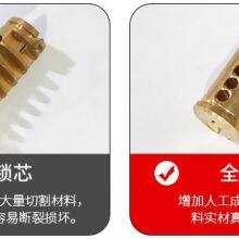 Anti-theft Rust-proof Half Euro Profile Brass Lock Cylinder thumbnail-5