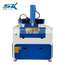 Mini Size Half Cover Metal CNC Engraving Milling Machine Metal Working Engraving Machine thumbnail-5