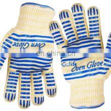 New 350 Degree Aramid Heat Resistant Gloves Cut Resistant Gloves BBQ Gloves thumbnail-5