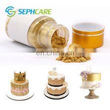 Bakery Ingredients Decorations Cake Sprinkles Gold Metallic Luster Dust Powder Food Grade Pigments thumbnail-1