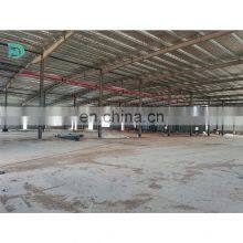 Pre Engineering Red Steel Buildings Prefabricated Warehouse Steel Structure Building