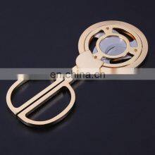 Top Rated Supplies Metal Tabletop Wholesale Classic Gold Desk Steel Scissors Logo Cigar Cutter Custom thumbnail-3