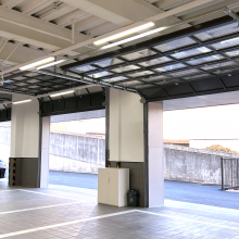 Industrial Transparent Sectional Door thumbnail-5