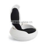 Replica European Style Relaxing Fiberglass Material Upholstery Fabric Garden Egg Chair by Peter Ghyczy thumbnail-2