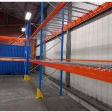 U Support Punch Pallet Flared Channel Heavy Duty Wire Mesh Decks Racks thumbnail-2