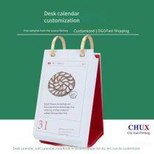 Creative Desk Calendar Printing Factory, Enterprise Promotion, Business Gift, Advertising Design, Ring - Bound Customization Factory thumbnail-3