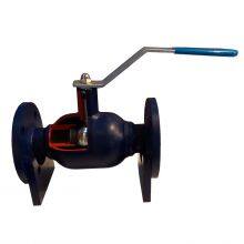DN15-DN600 Worm Gear Driven Cast Steel Ball Valve Full Bore Fully Welded Ball Valve thumbnail-1