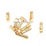 Gold Plated Bullet Plugs Male Female Banana Connectors thumbnail-5