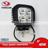 NEW High Quality 12v 24v SUV Auto Square 40W CREE Led Work Light