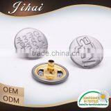 Wholesalers China Fancy Snap Metal High Fashion Button Snaps