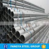 High Quality ! 1 inch gi pipes greenhouse material galvanized round steel pipes