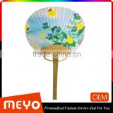 Customized Hand Fan Promotional Wooden Wedding Bamboo Hand Fan Wholesales Gift