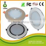 Ce Rohs Approved Led Downlights 5 Inch Aluminum Three Color Housing 12w Led Recessed Ceiling Light thumbnail-5