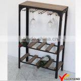 Country Style Handmade Wine Bottle Display Rack thumbnail-1