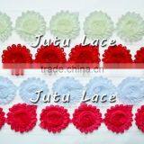 4'' Shabby Rose Trim Flower Shabby Rose Flower by Yard thumbnail-3