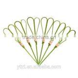 18cm Nature Color Party Cocktail Looped Heart Bamboo Skewer thumbnail-1