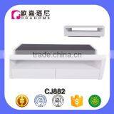CJ882 Top Black Glass Modern Design Coffee Table