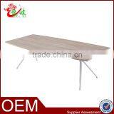 2015 Ciff New Arrival Boardroom Conference Table With Metal Legs M1554