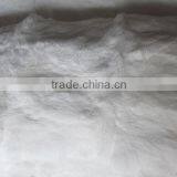 Natural White Color Factory Supply 100% Rex Rabbit Fur Plate for Garments thumbnail-2