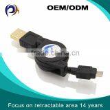 Retractable 0.8m Micro USB Cable Hot Sales for Phone Using thumbnail-6