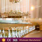 Wholesale Rectangle Hotel Banquet Crystal Chandelier Table thumbnail-5