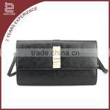 Handcee Hot Sales Black PU Shoulder Bag For Lady Handbags Winter 2015 thumbnail-1