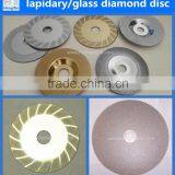 china supplier factory price electroplated diamond gemstone disc gemstone grinding disc