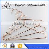 Fashion wire hanger copper clothes hanger