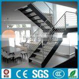 Decorative Residential Steel Wood Straight Staircase thumbnail-2