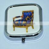 Top Grade Professional Metal Compact Cosmetic Mirror thumbnail-2