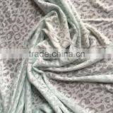 110g/sm Polyester Cotton Knit Single Jersey Burn-out Fabric,knit Burnt Discharge and Burn-out Print Fabric for Dress thumbnail-4