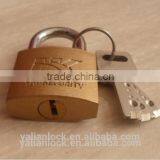 Best Price High Quality Brass Painted Atomic Key Padlock thumbnail-2