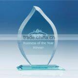Flame Design Crystal Glass Plaque With Laser Engraved thumbnail-1