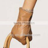 Women Winter Motorist' Leather Gloves Fur Lined