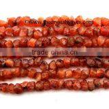 Carnelian Hand Knapped Small Round Nuggets thumbnail-1