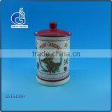 Christmas Kitchen Decorative Ceramic Tea Sugar and Coffee Canister