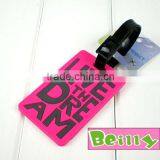 Fashion Make Your Own Fancy Rubber Travel Funny Luggage Tag Factory thumbnail-1
