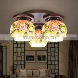 Jingdezhen Decal Pastel Light Fixture of Celling Led Light thumbnail-2