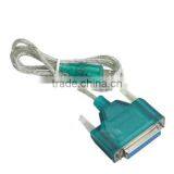 USB to PRINTER DB25 25-Pin Parallel Port Cable Adapter 6 ft