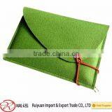 13'' Green Felt Laptop Sleeve ,laptop Bag for Teenage New for 2015 thumbnail-2